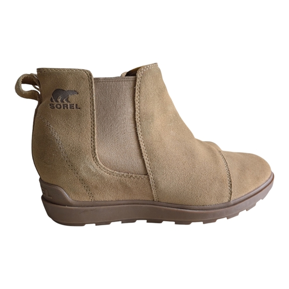 Sorel Tan Suede Ankle Boots - Picture 6 of 7